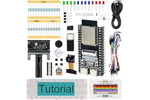 Freenove Basic Starter Kit for ESP32-S3 ESP32 S3 CAM (Included), Dual-Core 32-bit 240 MHz Microcontroller, Onboard Camera Wireless, Python C Code, 418-Page Detailed Tutorial, 144 Items, 55 Projects
