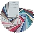 Colour pass business summer (cool summer) as compartments with 34 type-specific colours for colour analysis, colour advice.