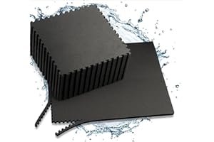 HIKEMEISTER EST.1962 HikeMeister® Schutzmatten Set Puzzlematte Bodenschutzmatte Matte Fitness 40x40 cm - Sportmatte Puzzle Unterlage Hantelbank Turnmatte Gerätematte Fitness Fitnessmatte Bodenschutz Fitness