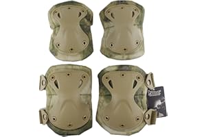 OAREA Tactical Sportschutz König Kong Gear Set Outdoor Multi Color Sicherheit Kniepolster Ellenbogen für Military Airsoft Jagd