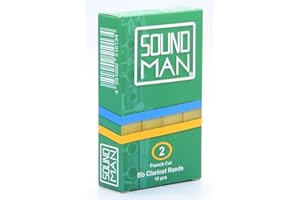 Soundman 10 Cañas de Lengüeta para clarinete (2.0)