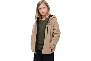 Brandit Kids Teddyfleece Jacket Hooded, verschiedene Farbvarianten, Größen S (122/128) bis XXL (170/176)