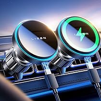 EOIWUY Magnet Handyhalterung Auto - Magsafe Mit Nano-Gel Saugnapf & 360° Drehbar