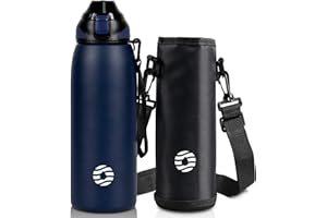 FJbottle Borraccia Termica acciaio inox 1L, 800ml, 600ml, 400ml Bottiglia Termica per bambini Senza Perdite - Senza BPA Borracce palestra per Scuola, Sport, Yoga, Palestra