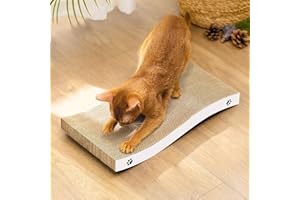 COCHING Conlun - rascador Gato Carton con Textura Premium para rayar, Duradera, Reversible, Pack de 1