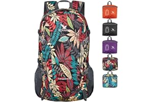 POKARLA 40L Lightweight Packable Backpack Hiking Daypack Walking Rucksack Foldable Camping Sports Outdoor Knapsack for Women Men