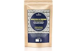 Verdant Republic Organic Broccoli & Friends Sprouting Seeds Mix | Non GMO Sprouts & Microgreens | Easy to Sprout in 4 Days with Alfalfa, Broccoli, Red Cabbage & Red Clover (250g)