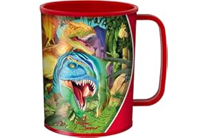 3D LiveLife Kubek do picia - masło Flutter firmy DeluxeBase. 3D składany plastikowy kubek. 300 ml kubek dla dzieci z oryginalnym dziełem sztuki, licencjonowany przez znanego artystę, Michael Searle