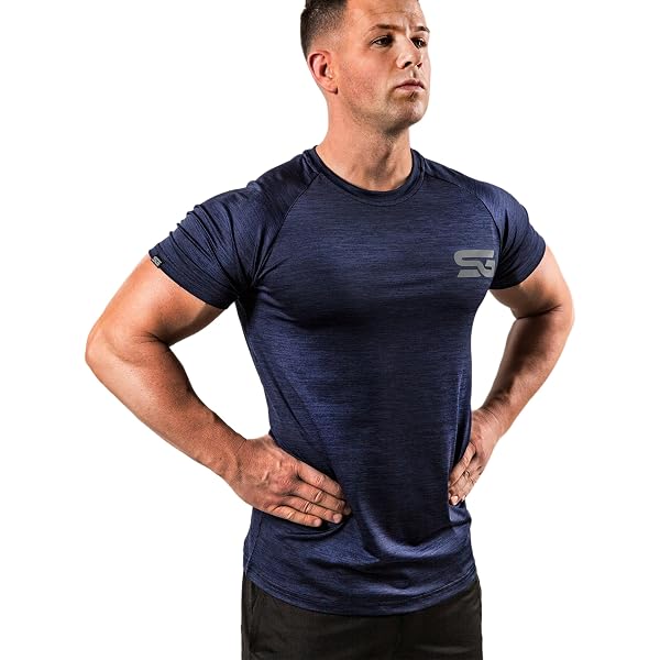 T-shirt Palestra Uomo Gymtier 'Raise The Bar' - Maglia Fitness Rossa Taglia XL - Morbida E Traspirante Per Allenamento