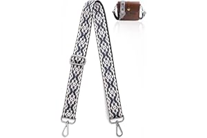 AYUEBO 3,8cm de Large Sangles Réglable 75-135cm À Main Bandoulière Crossbody Bag Chaînes Sac à Main pour Femmes Sacs Accessoires de Bricolage