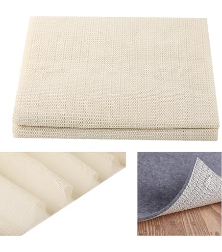 Antidérapants Pour Tapis (12 Pièces) - Adhésifs Réutilisables, Lavables, Pour Sols Lisses