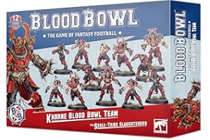 Games Workshop Blood Bowl - Team Khorne : Skull-Tribe Slaughterers Noir