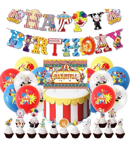 Ghirlande Di Carta Arcobaleno Con Clown - 3 Pezzi Da 3m Per Feste E Carnevale - Foto 3