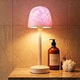 UPXNBOR Star Projector Wireless Bedside Table Lamp | Night Light for Children and Adults, Multi-purpose Ambient Light, 16 Col