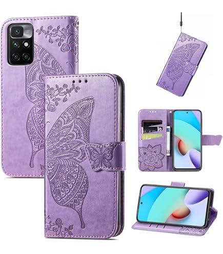 JIUNINE Cover Redmi Note 10 Pro 4G, Custodia Libro in Pelle Portafoglio Flip Case Antiurto con Modello di Cane e Gatto [Porta Carte] [Magnetica] [Interno TPU] per Redmi Note 10 Pro, Giallo