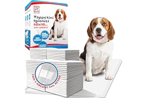 R MOVE 120 Traversine Cani 60x90 cm con Adesivi, Tappetini igienici per cani, traverse cani, extra-assorbenti Anti-odore
