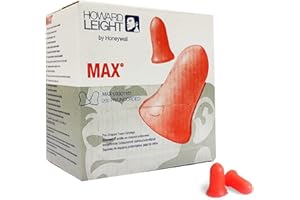 200 par zatyczek do uszu Howard Leight MAX, doskonała wydajność