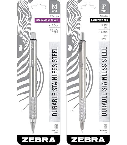 Zebra F-Serie Kugelschreiber: Edelstahl Mine, 0,7 Mm Fein, Rot – Für Elegantes Schreiben