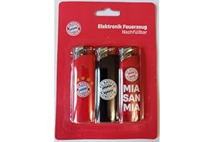 FC BAYERN MÜNCHEN FC Bayern Munich Lighter Set Of 3
