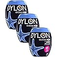 DYLON Washing Machine Fabric Dye Pod for Clothes & Soft Furnishings, 350g – Ocean Blue (Pack of 3)
