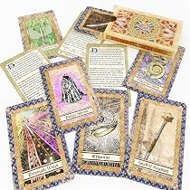 Cultzilla 'Das Deck Der Illusionen' – Zauberkartenset Für D&D & Rollenspiele, 34 Karten, Mittelalterlicher Used-Look