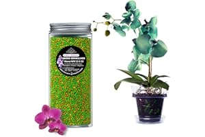 LiveLaif®- 300 gr Abono Orquideas NPK Liberacion Lenta 6 meses | Fertilizante Orquideas Crecimiento, Floracion y Salud Floral | Abono plantas | Fertilizante plantas | Bote con tapa (300 gr)