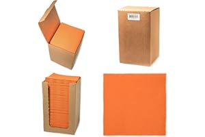 Alvotex Airlaid Cocktailservietten 20x20cm 100/1 - ORANGE (023)
