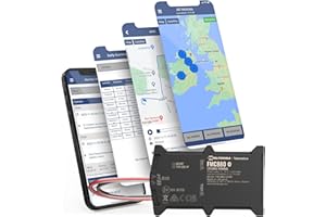 Transpoco FMC880 4G Traceur GPS - Suivi Temps Réel & Essai Gratuit | Compatible Voiture, Fourgon, Moto, Caravane, Tracteur | Montage Facile 12-24V | Tracker GPS Véhicule 4G avec Support Européen