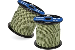 Abma Cord Paracord 425 lbs 3mm 100% Nylon 30M - Moss