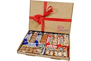 LADYBIRDS COMPANY Walkers Nonsuch Gluten Free Toffee Gift Box Contains Brazil Nut and Original Bars A Great Thankyou Treat Contains 6 x 100g Bars
