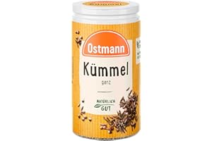 ‎OSTMANN Ostmann Gewürze - Kümmel ganz | Zum Würzen von Brot und Gebäck | 35 g in der Streudose