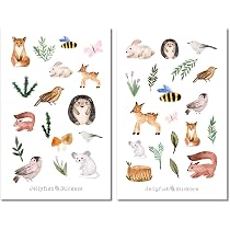 Schmetterlinge Sticker Set – 2 Bögen, 180x110 Mm, Für Journal, Planer & Basteln