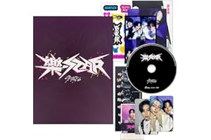 JYP ENT. Stray Kids - -Rock-STAR (LIMITED STAR Ver.) Photobook + CD-R + Photocard + Panorama Mini Poster + Unit Photocard + Sticker + Mini Poster + 4-Cut Photo Film + Folded Poster + Film Photocards + PVC Card
