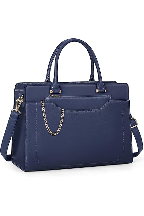 Borsa Lavoro Donna MATEIN Con Scomparto Pranzo Isolato - Porta PC 15.6", Pelle PU, Nero - Foto 2