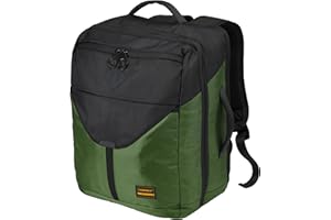 CABIN MAX CabinMax Equator X 40x30x20 Cabin Bag – Ryanair Cabin Bags 40x30x20 Carry-ons – Carry On Bag Backpack Luggage, Under Seat Travel Rucksack with Laptop Pocket, Recycled RPET, EasyJet, Wizz Air, Ryanair
