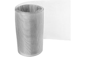 Atoke 304 Stainless Steel Mesh Roll(200cmX30cm), 20 Mesh Metal Rodent Proof Window Screen Wire Mesh Panels, Mice Rat Mesh for DIY Projects,Vent,Cage,Garden,Window,Filter
