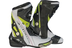 Richa Blade WP Waterproof Sports Boots White/Black/Fluo (44)