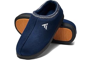 Mishansha Damskie ciepłe antypoślizgowe kapcie z pianki z pamięcią kształtu damskie pluszowe polarowe wyściełane domowe kapcie Gr.3.5-9