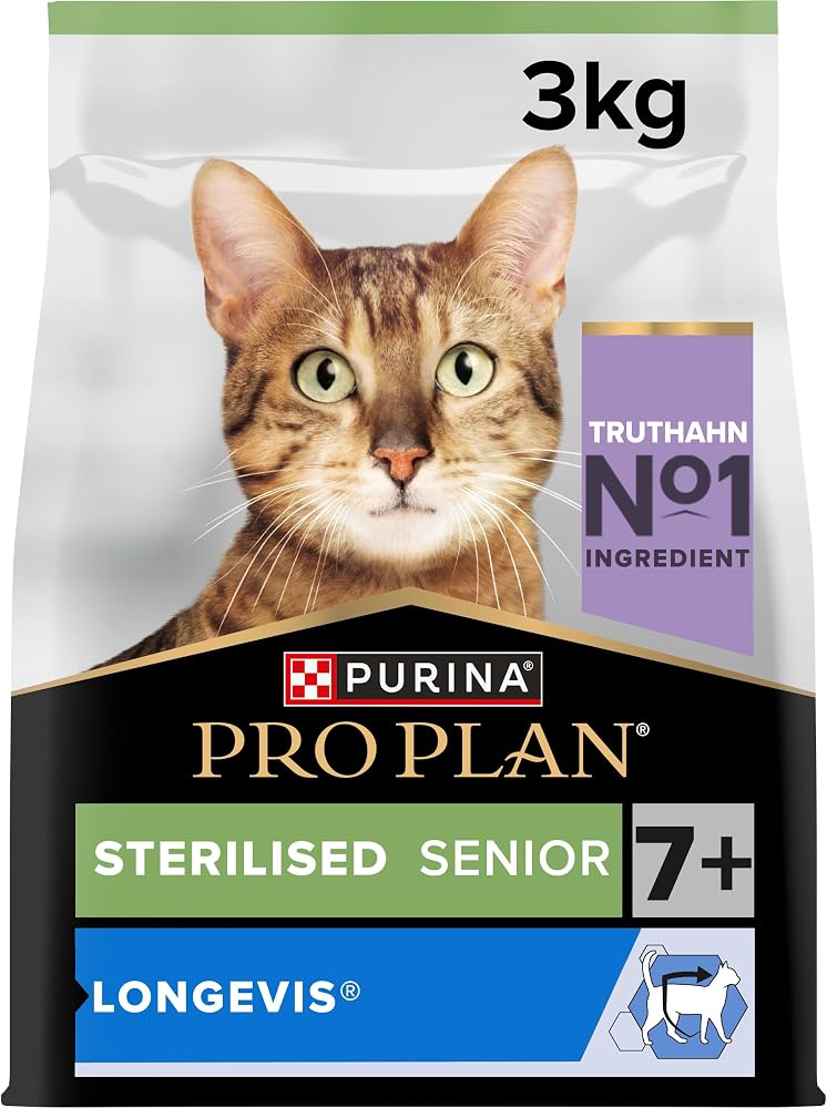 Pro Plan Senior Hindili Kuru Kısırlaştırılmış Kedi Maması 3 kg | kedi maması kuru