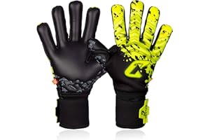 CATCH & Keep - Guantes de portero profesionales para adultos – máximo agarre – Modelo Premium – Guantes de portero de fútbol – con nuestro Pulpo Grip