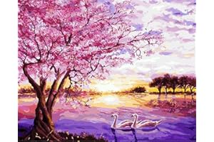 KAIETEUR Pintura por Números para Adultos, Kit de Pintura al óleo de Lienzo DIY para Niños con Pinceles, Pigmento Acrílico, Pintura de Dibujo DIY, 40X50 CM