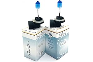 INION 2 sztuki H27W/2-27W – 881 – PGJ13-12 V – światła ksenonowe – halogenowe lampy samochodowe do świateł mijania, świateł drogowych, dodatkowych reflektorów i reflektorów przeciwmgielnych. / chiavi