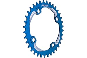Funn Solo Narrow Wide Chainring for 9 10 11 12 Speed Chain, Fits 104mm BCD Interface Crankset, Single Speed Bike Chain Ring for MTB, BMX Bike, Gravel Bike and Road Bike