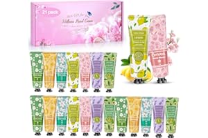 ‎KIYTARBOO Handcreme Set, 21 Pack Handcreme Damen Geschenkset, Duft Hand Fuß Tag Nachtcreme Feuchtigkeitscreme, Kleine Geschenkset für Frauen und Männer,Weihnachten & Geburtstags Geschenk