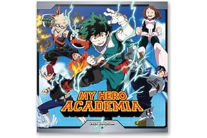 Grupo Erik My Hero Academia Wall Calendar 2024 12" x 12" | 12 Month Planner | Square Wall Calendar 2024 | Family Planner Calendar 2024 | Anime Calendar 2024 | + Free Poster