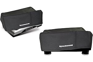 DigitalDeckCovers Plattenspieler-Staubschutz für Numark TTUSB/TT1610/TT1625/TT200/TT500; Stanton TT200/STR8-100/STR8-90/STR8-80/STR8-30/STR8-20; Ion ITTUSB Plattenspieler-Schutzhülle