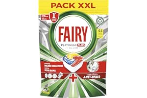 Fairy Platinum Plus Capsule Per Lavastoviglie, 44 Capsule