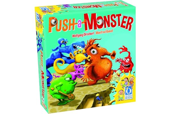 Queen Games | Push a Monster | Jeu d'adresse | À partir de 5 ans | 2 à 4 joueurs | 15 minutes
