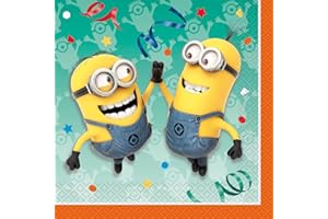 UNIQUE Minions – 16 große Servietten 33 x 33 cm – Ich einfach unverbesserlich - Geburtstag & Party