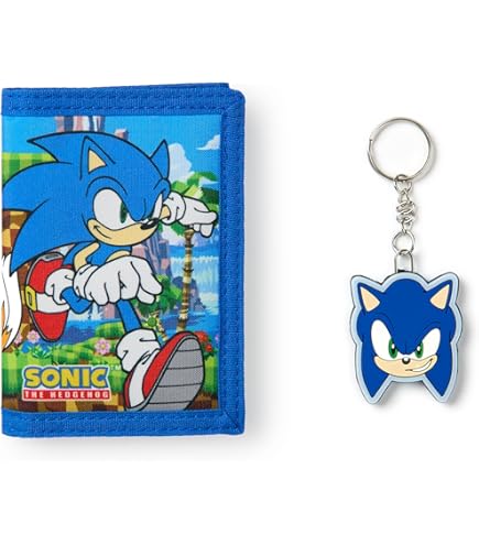 CYPBRANDS Sonic The Hedgehog Geldbörse Schlüsselanhänger Set CYPBRANDS Sonic The Hedgehog Geldbörse Schlüsselanhänger Set